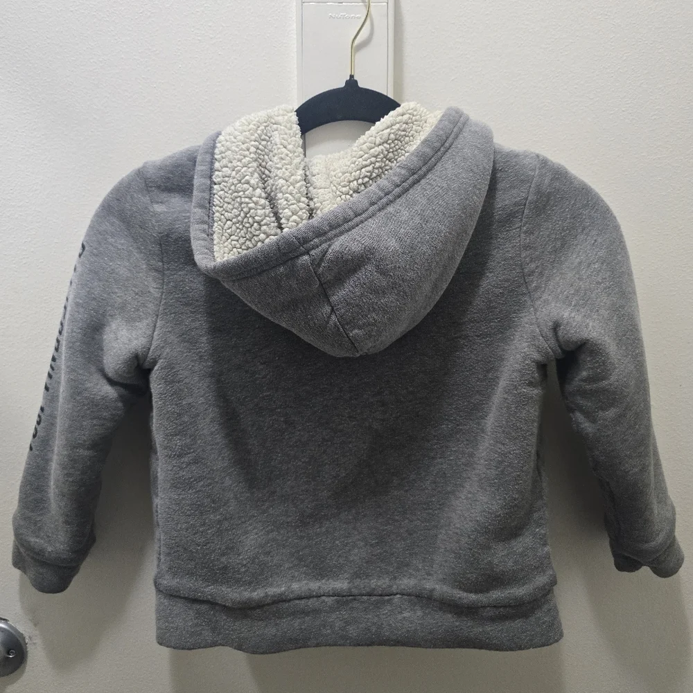 Old Navy Boy’s Sherpa-Lined Full-Zip Hoodie